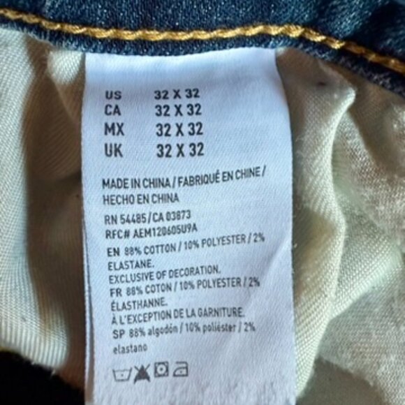 American Eagle Outfitters Extreme Flex Men's Jeans 32x32 * Preloved - Picture 6 of 7
